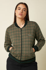 Bessie Jacket Vine Jacquard - Beige