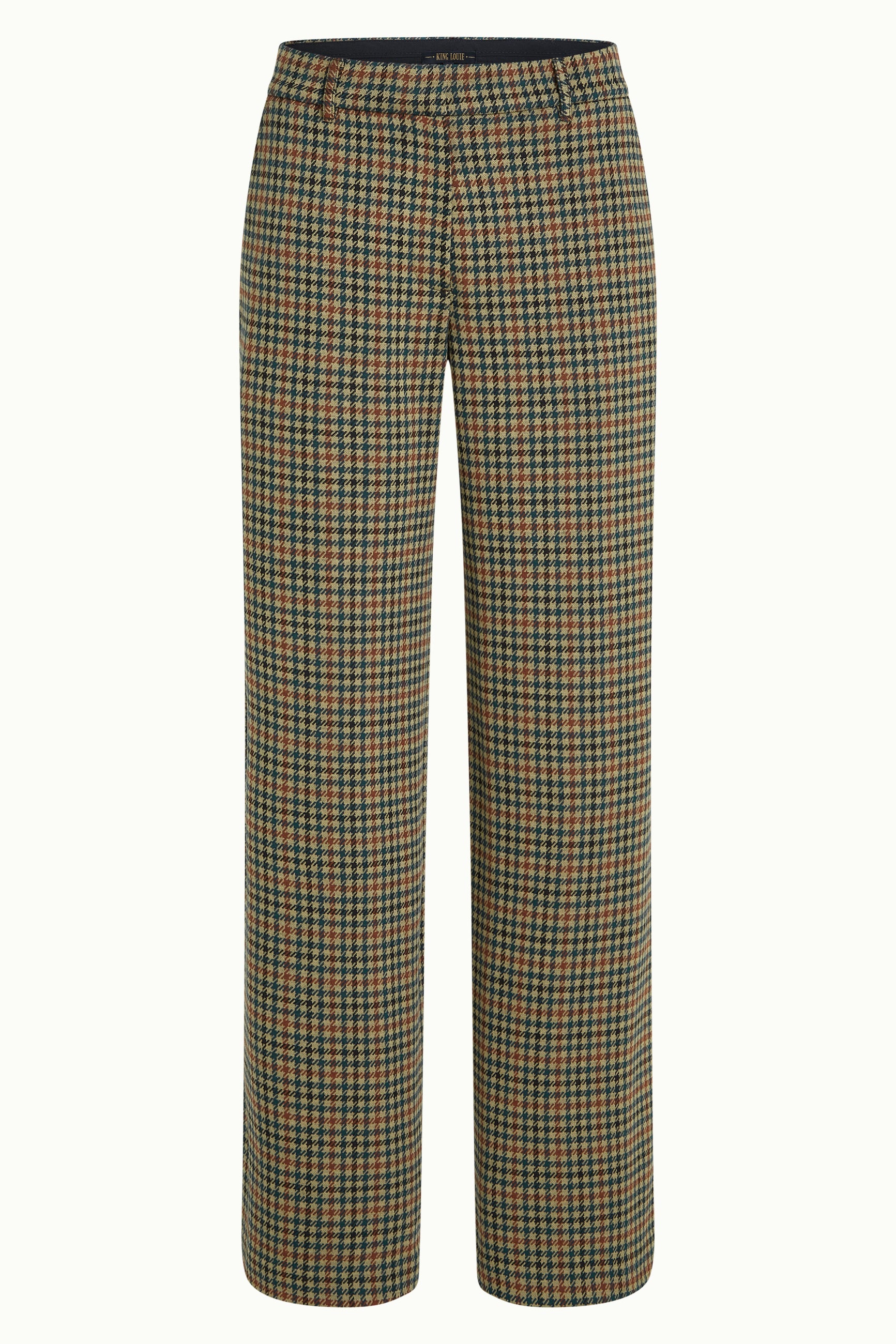 Federica Pants Vine Jacquard - Beige