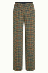 Federica Pants Vine Jacquard - Beige