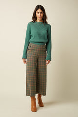 Pia Culotte Vine Jacquard - Beige