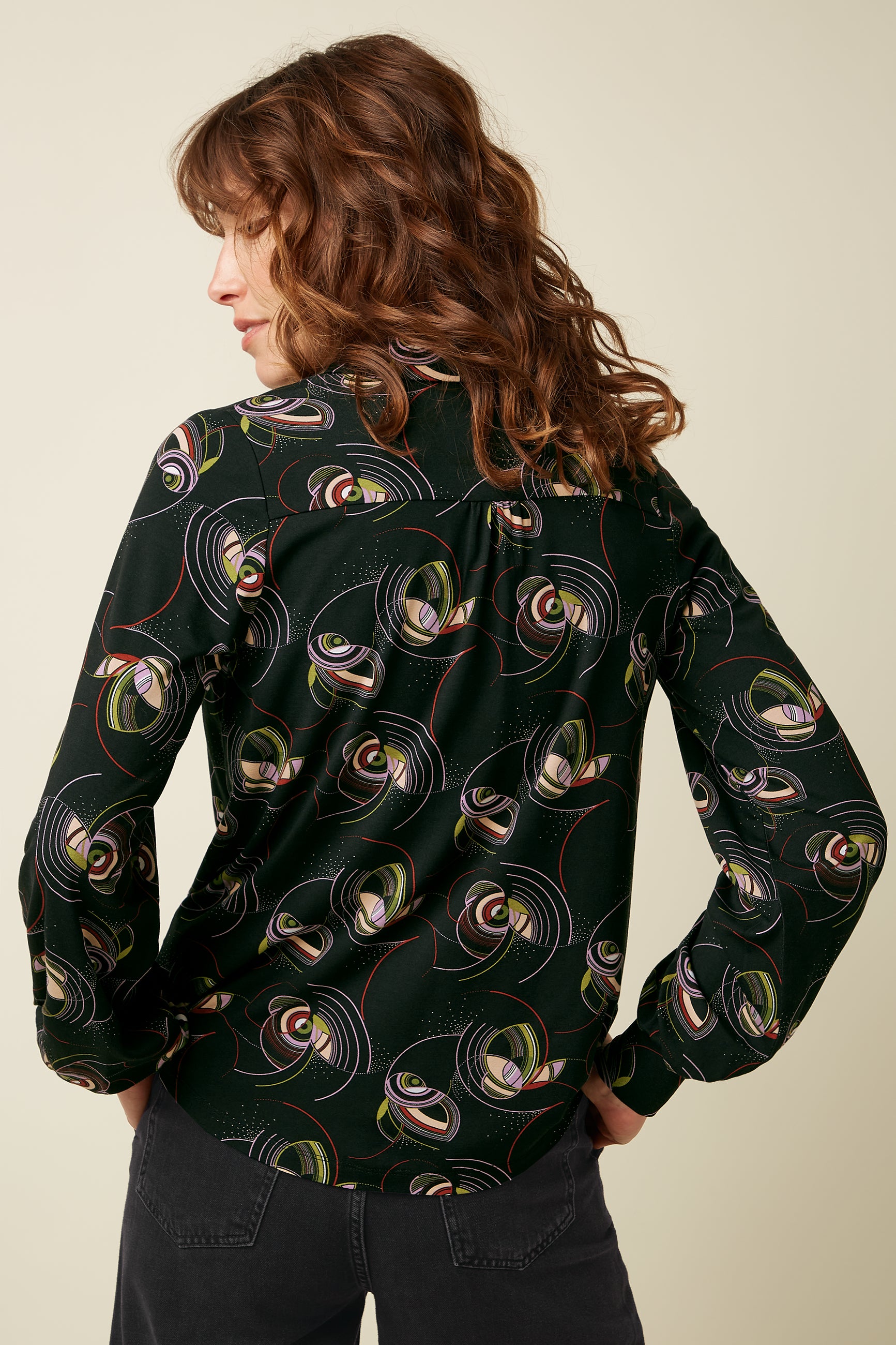 Maisie Blouse Dolly - Black