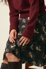 Serena Skirt Dolly - Black