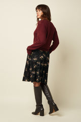 Serena Skirt Dolly - Black