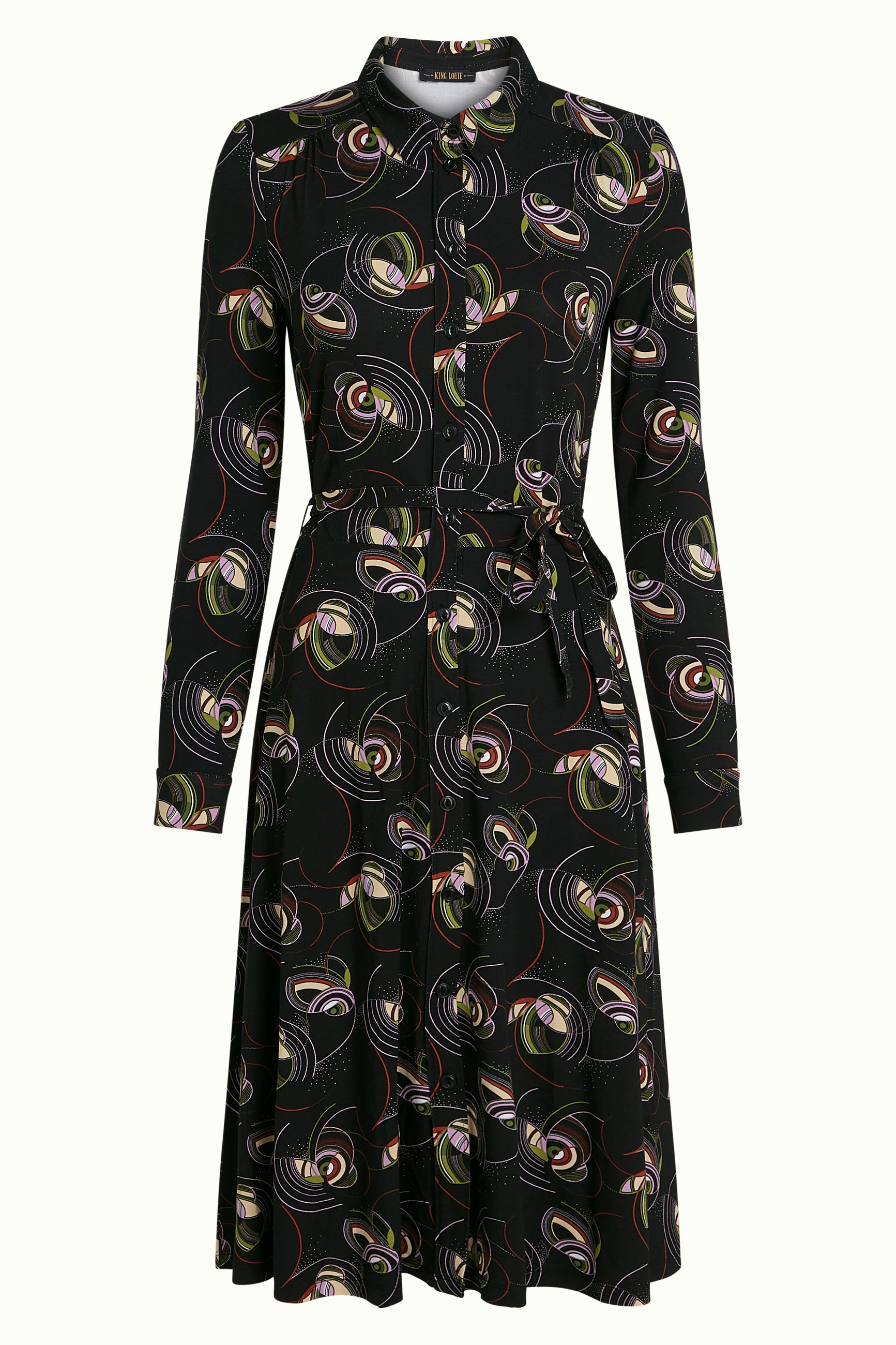 Olive Dress Dolly - Black