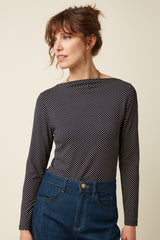 Marina Top Piper - Ink Blue
