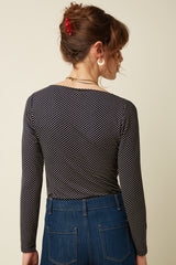 Marina Top Piper - Ink Blue