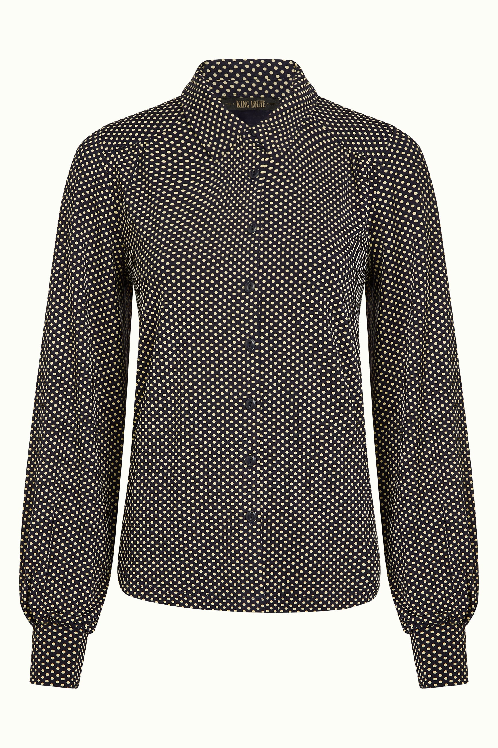Carina Blouse Piper - Ink Blue
