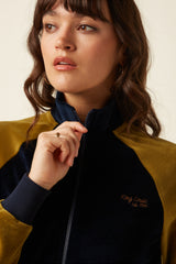 Lila Coljack Baton Velvet - Sapphire Blue