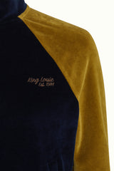 Lila Coljack Baton Velvet - Sapphire Blue