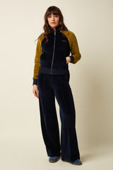 Lila Coljack Baton Velvet - Sapphire Blue