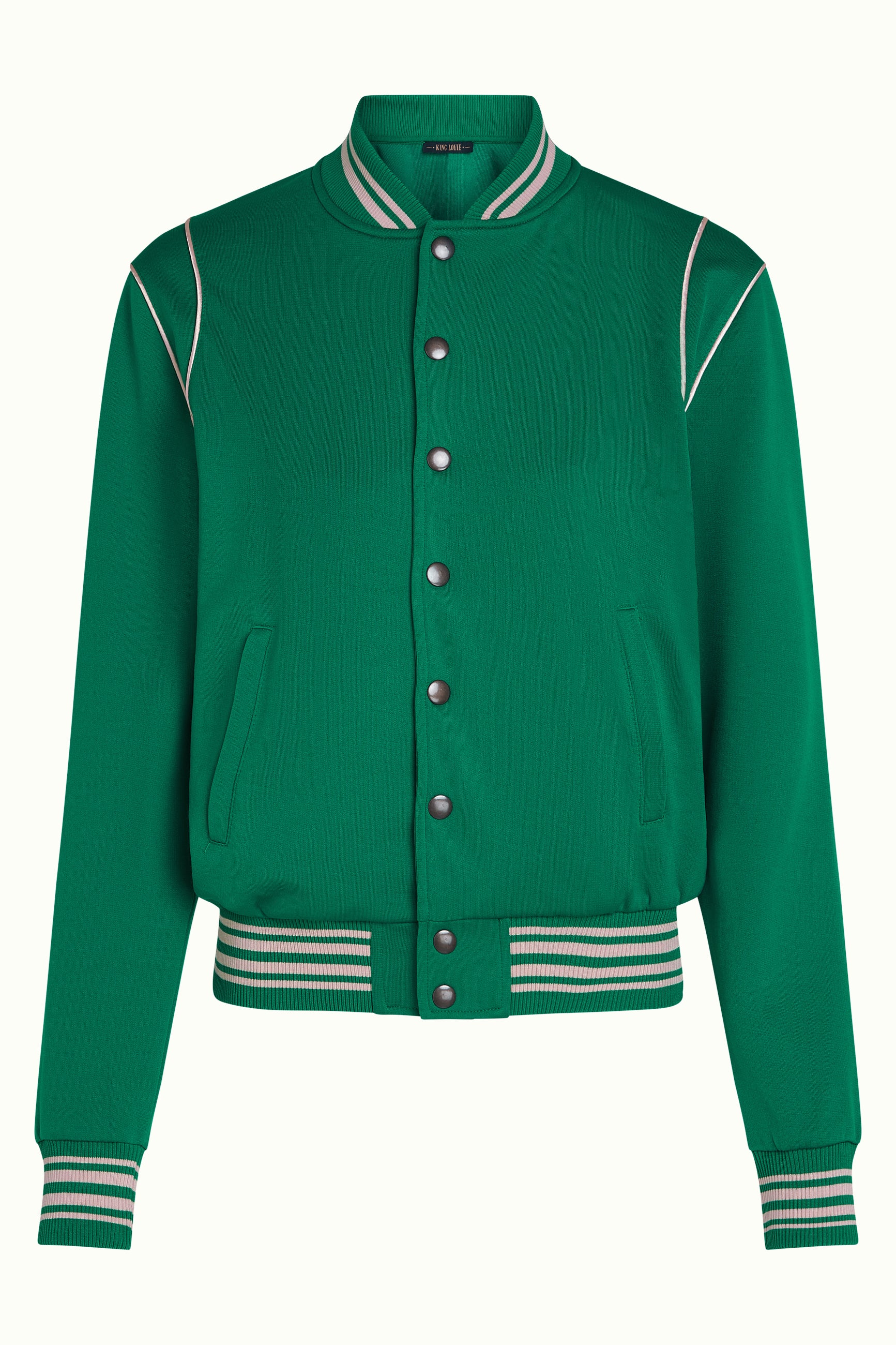 Varsity Jacket Hollis Sweat - Meadow Green