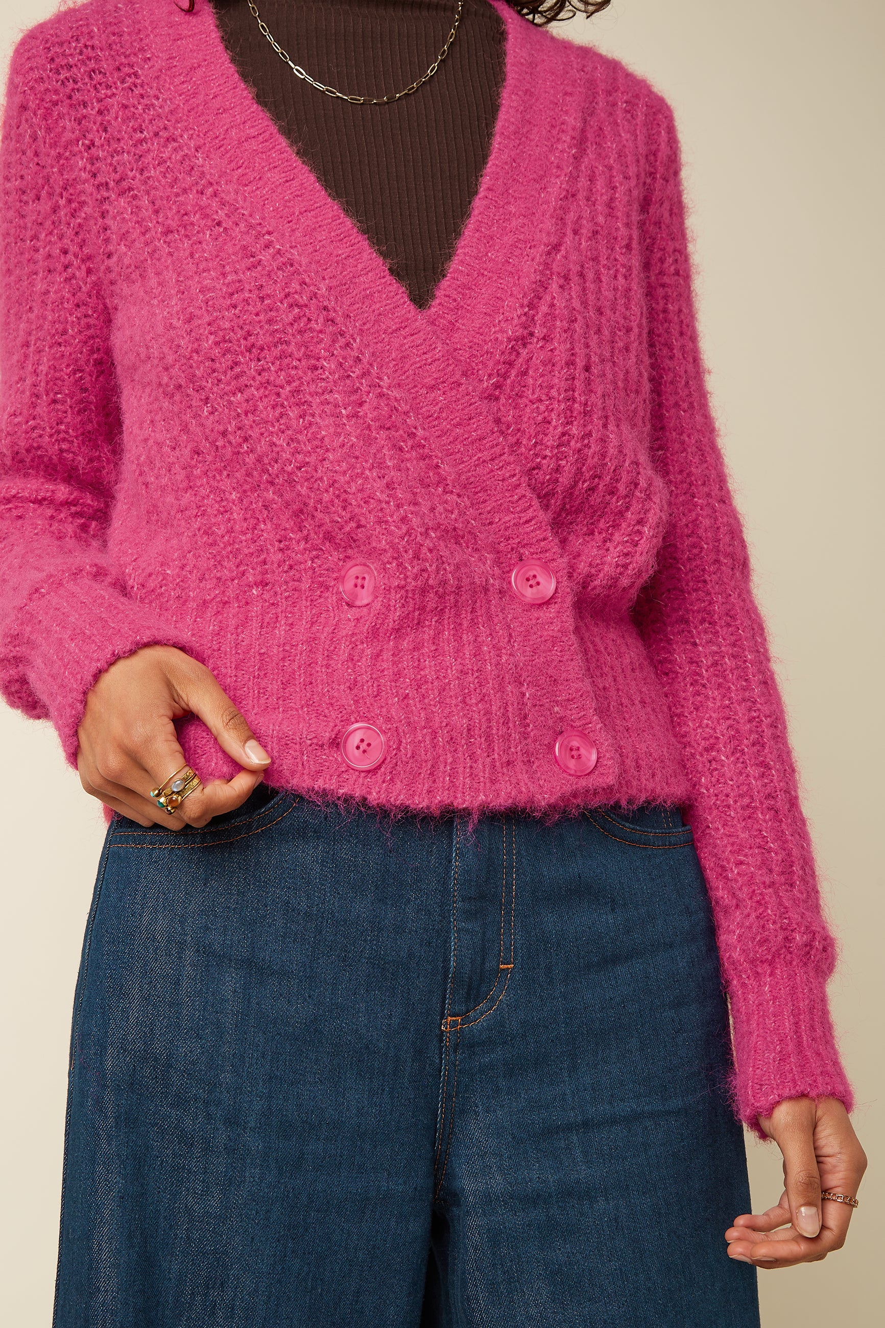 Fiora Cardi Hollow - Neon Pink