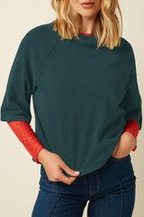 Anya Sweater Wilde Sweat - Pine Green