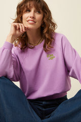 Bibi Sweater Wilde Sweat - Iris Purple
