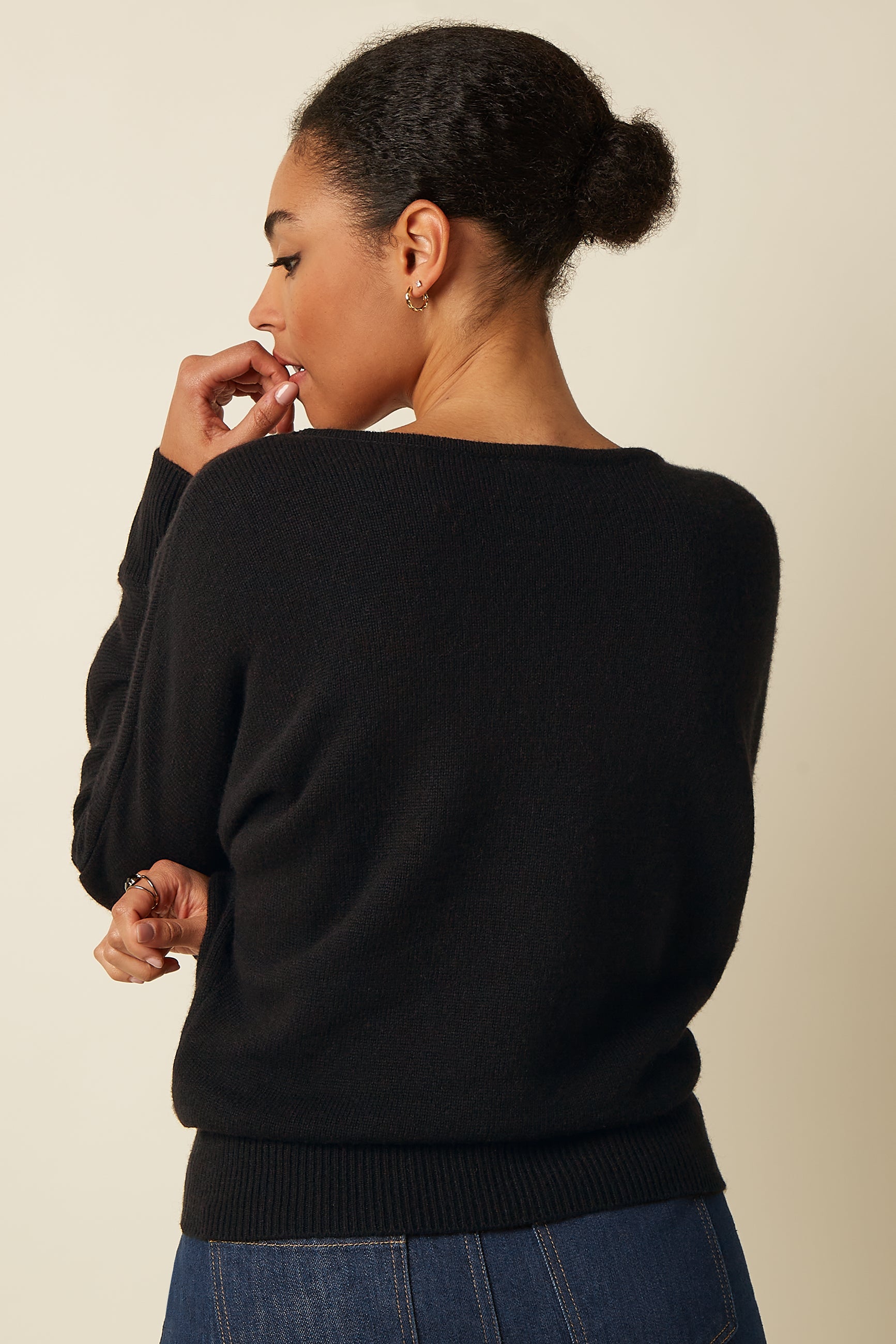 Valentina Top Rime - Black