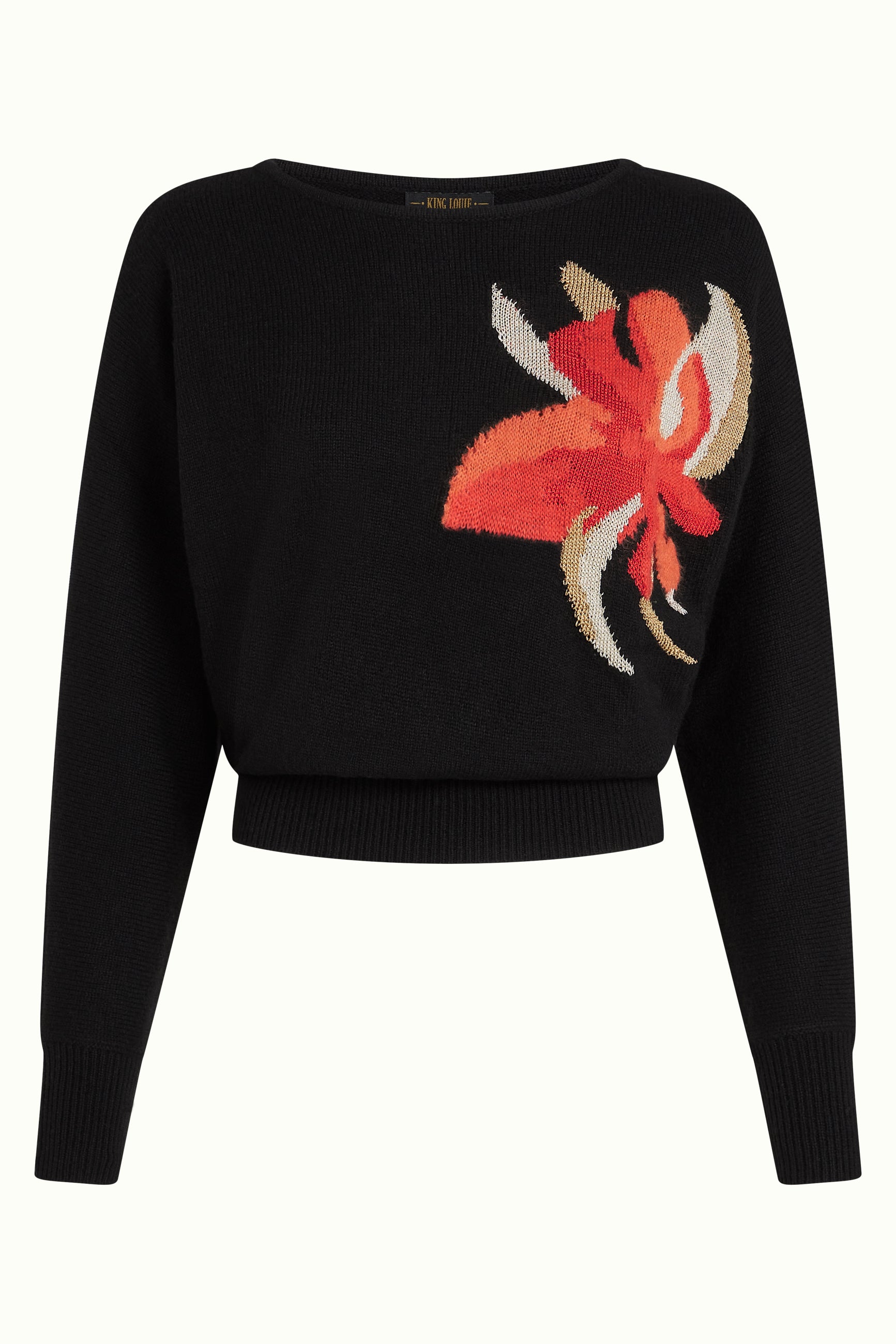 Valentina Top Rime - Black