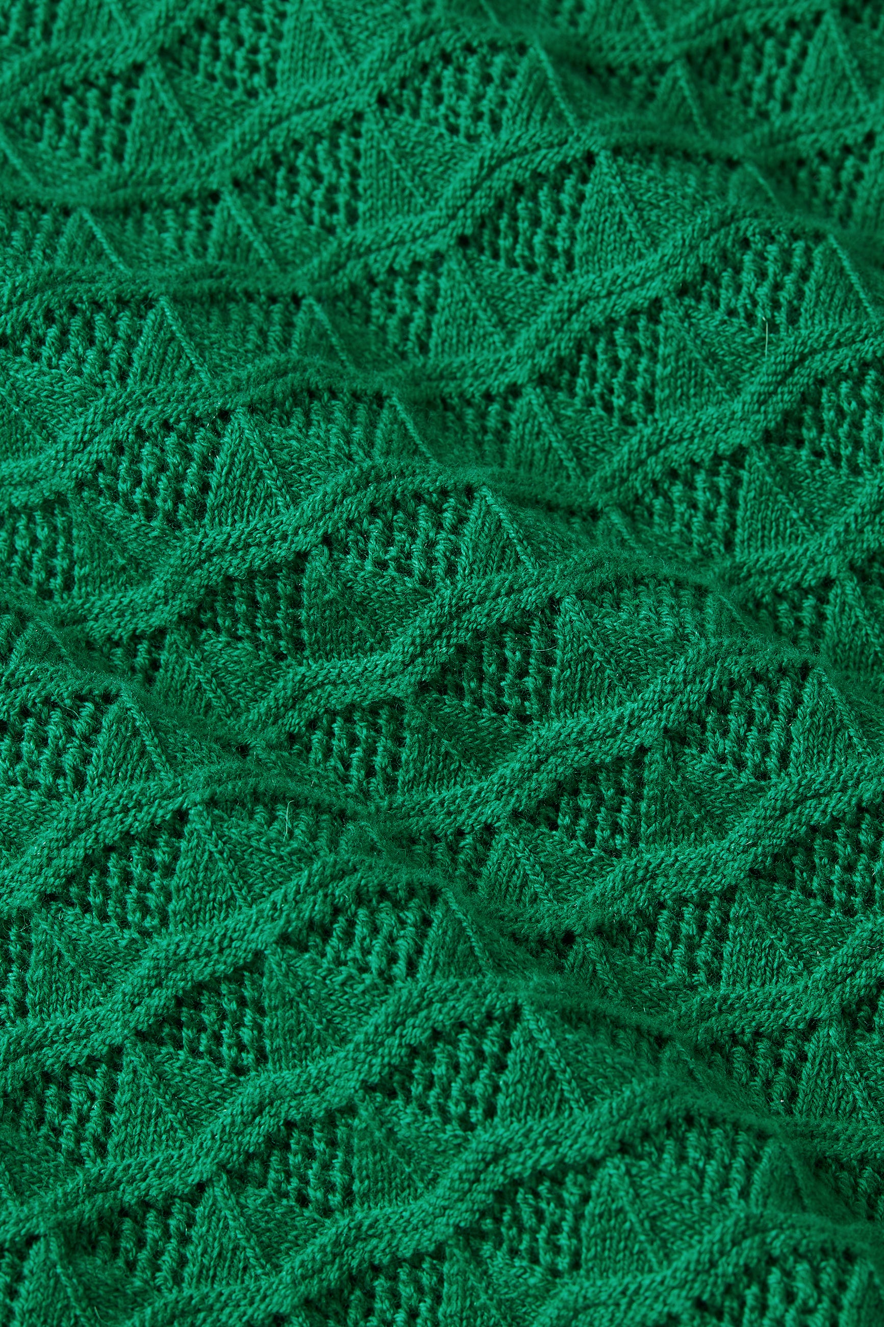 Polo Top Avel Knit - Meadow Green