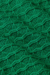 Polo Top Avel Knit - Meadow Green