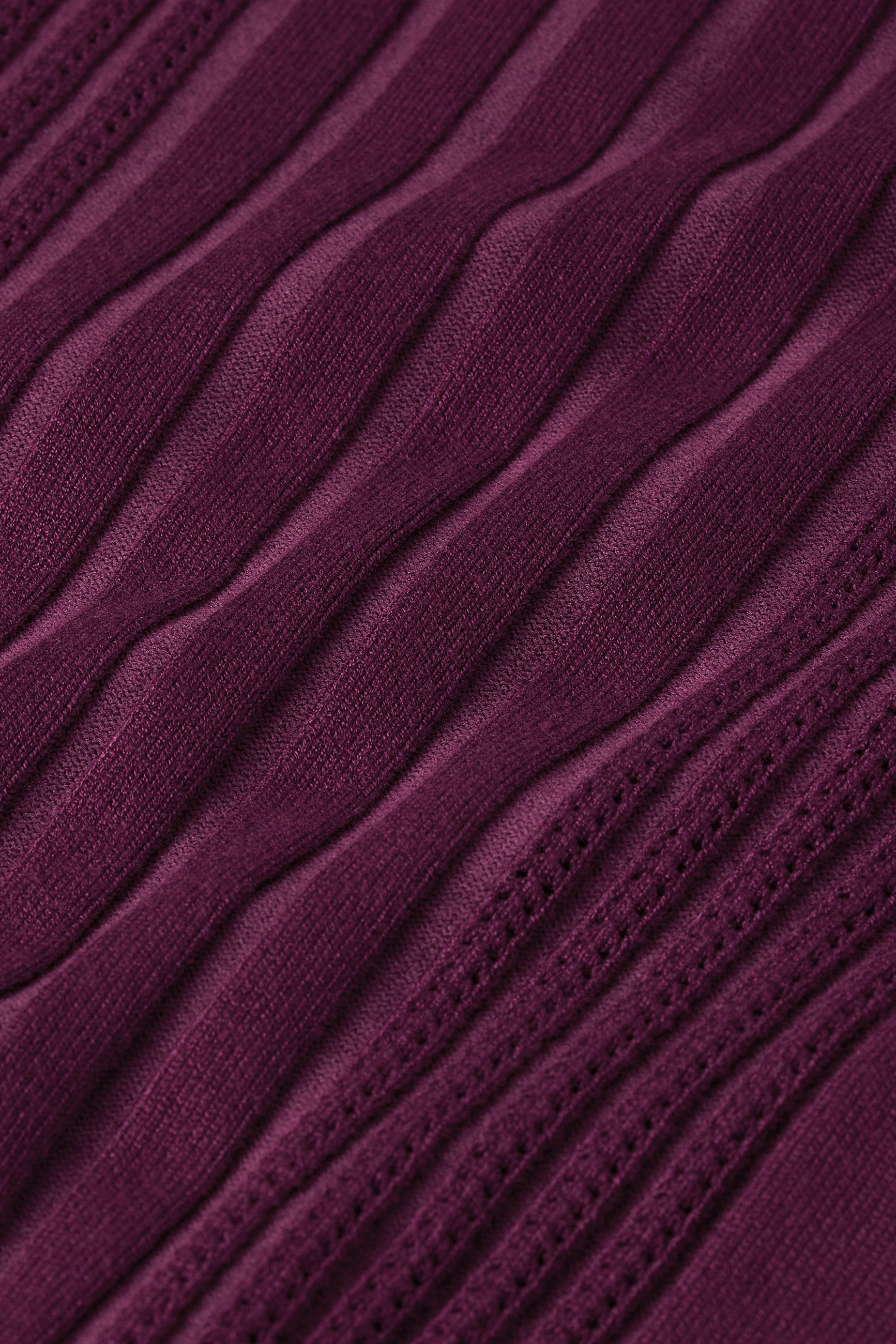 Sofie Cardi Match Knit - Caspia Purple
