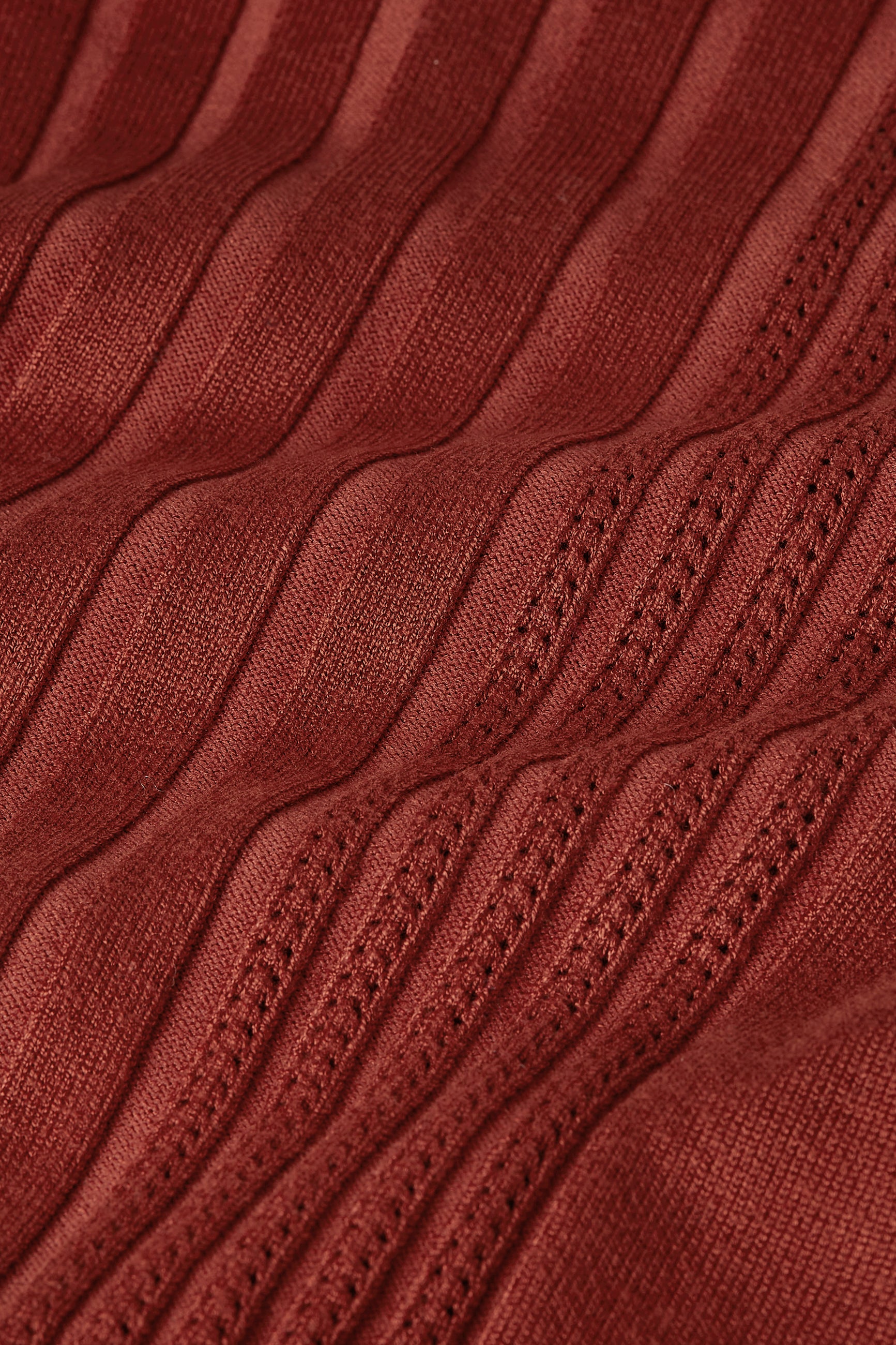 Sofie Cardi Match Knit - Spicy Brown