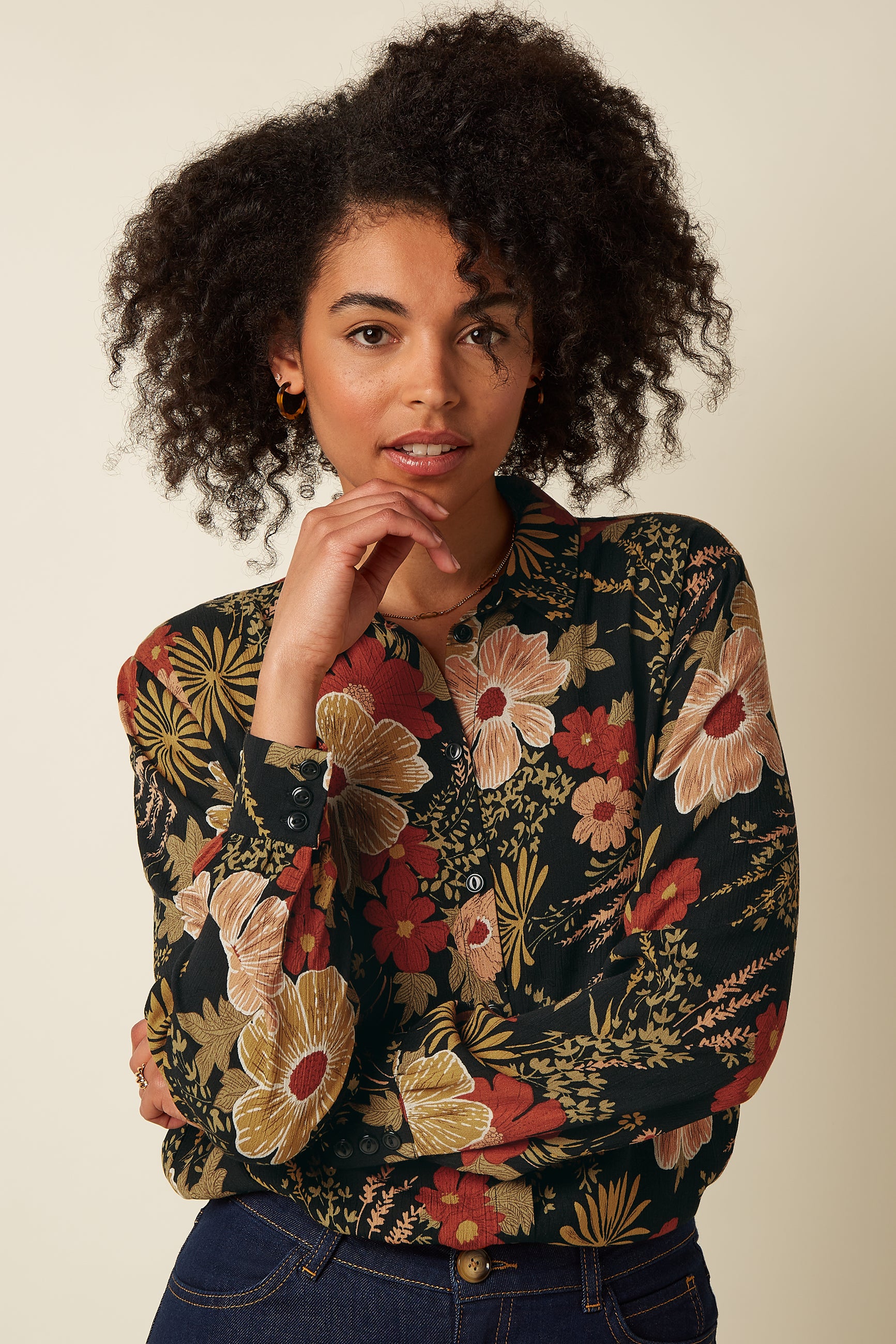 Maisie Blouse Mabel - Black