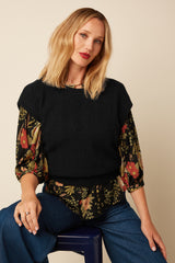Olga Blouse Mabel - Black