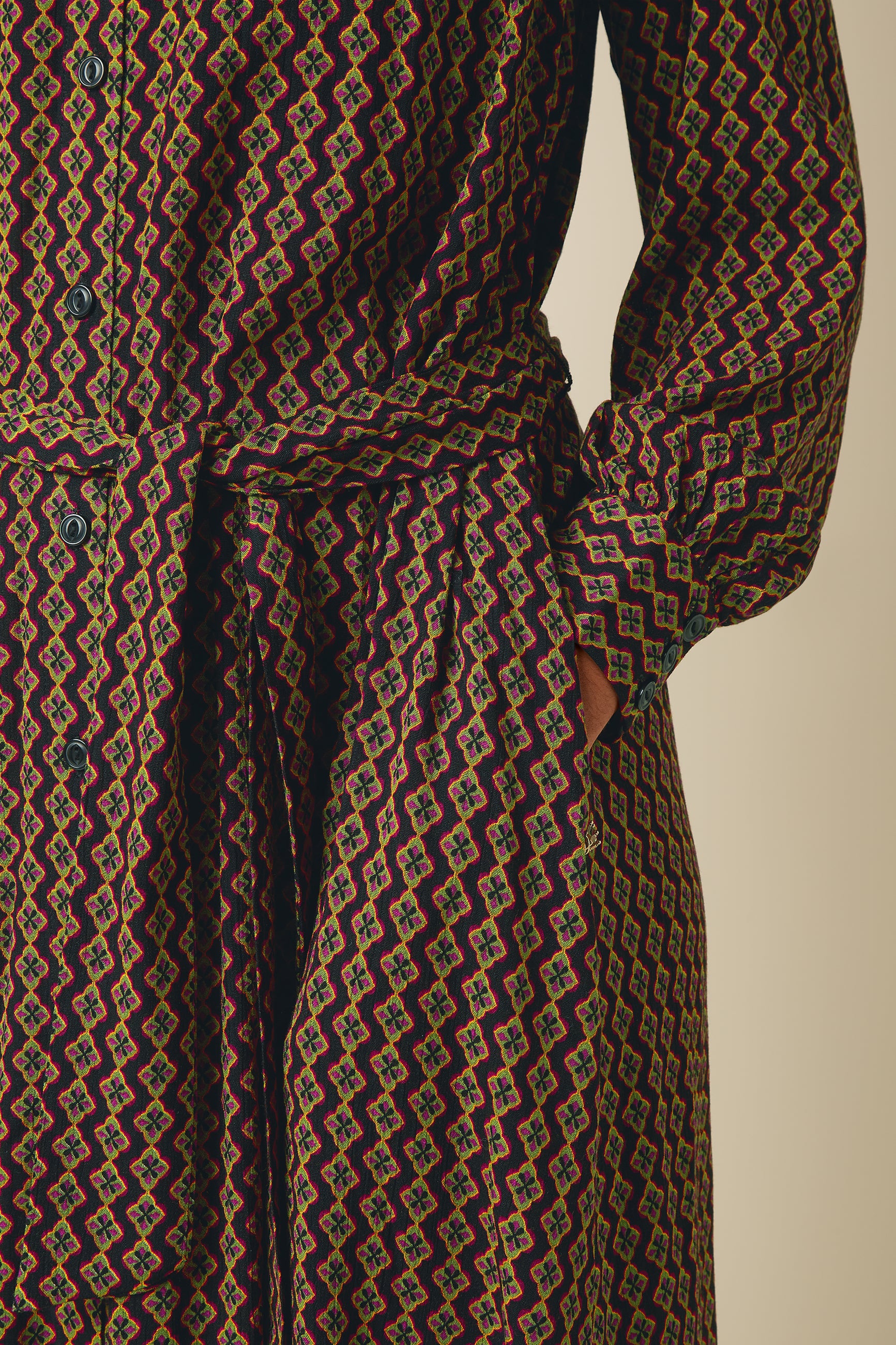 Amy Dress Turi Woven - Black