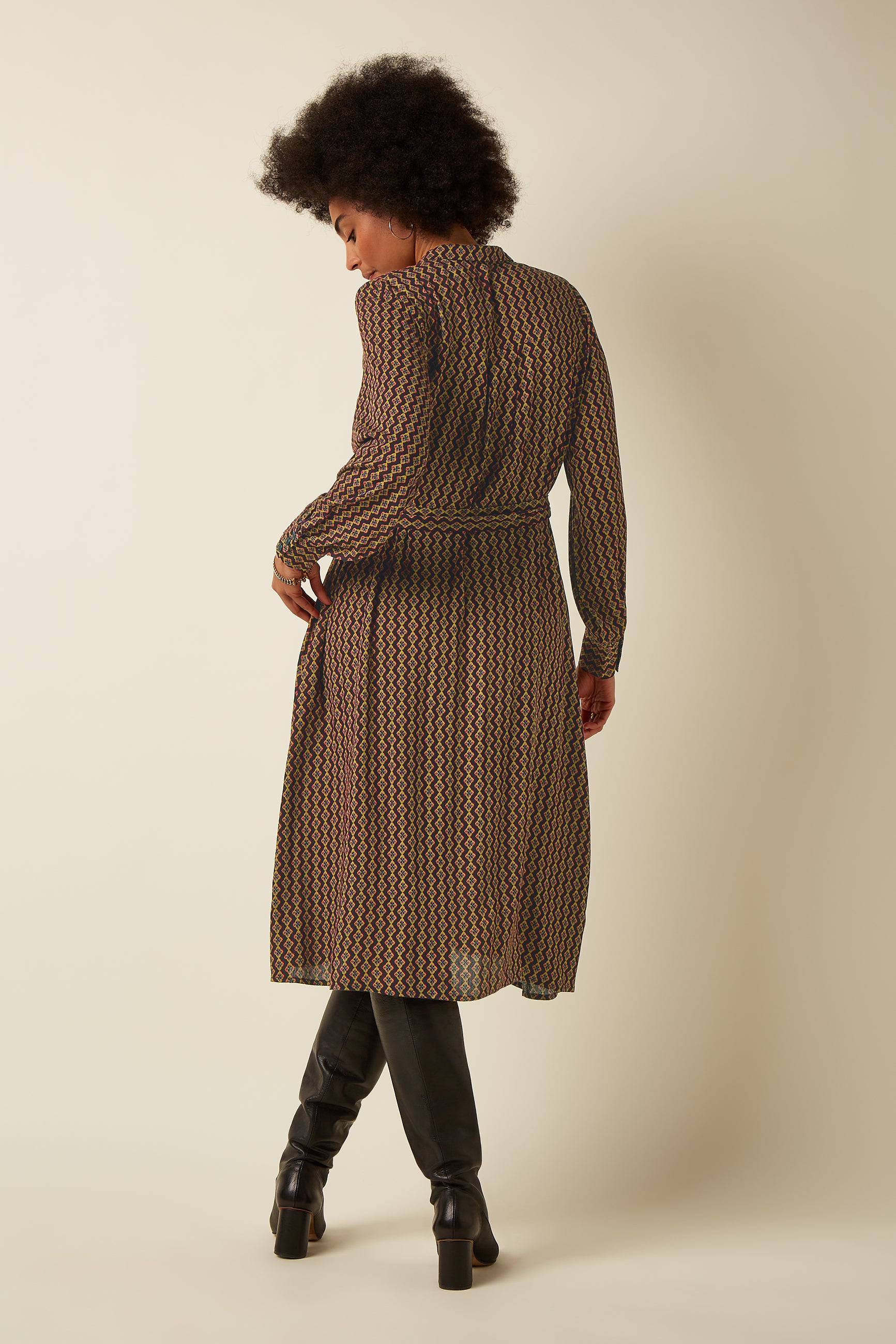 Amy Dress Turi Woven - Black