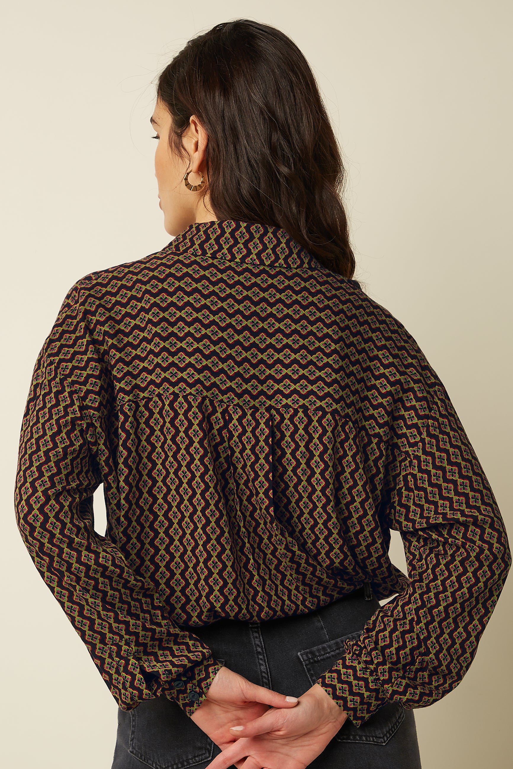 Gaby Blouse Turi Woven - Black