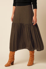 Tara Skirt Turi Woven - Black