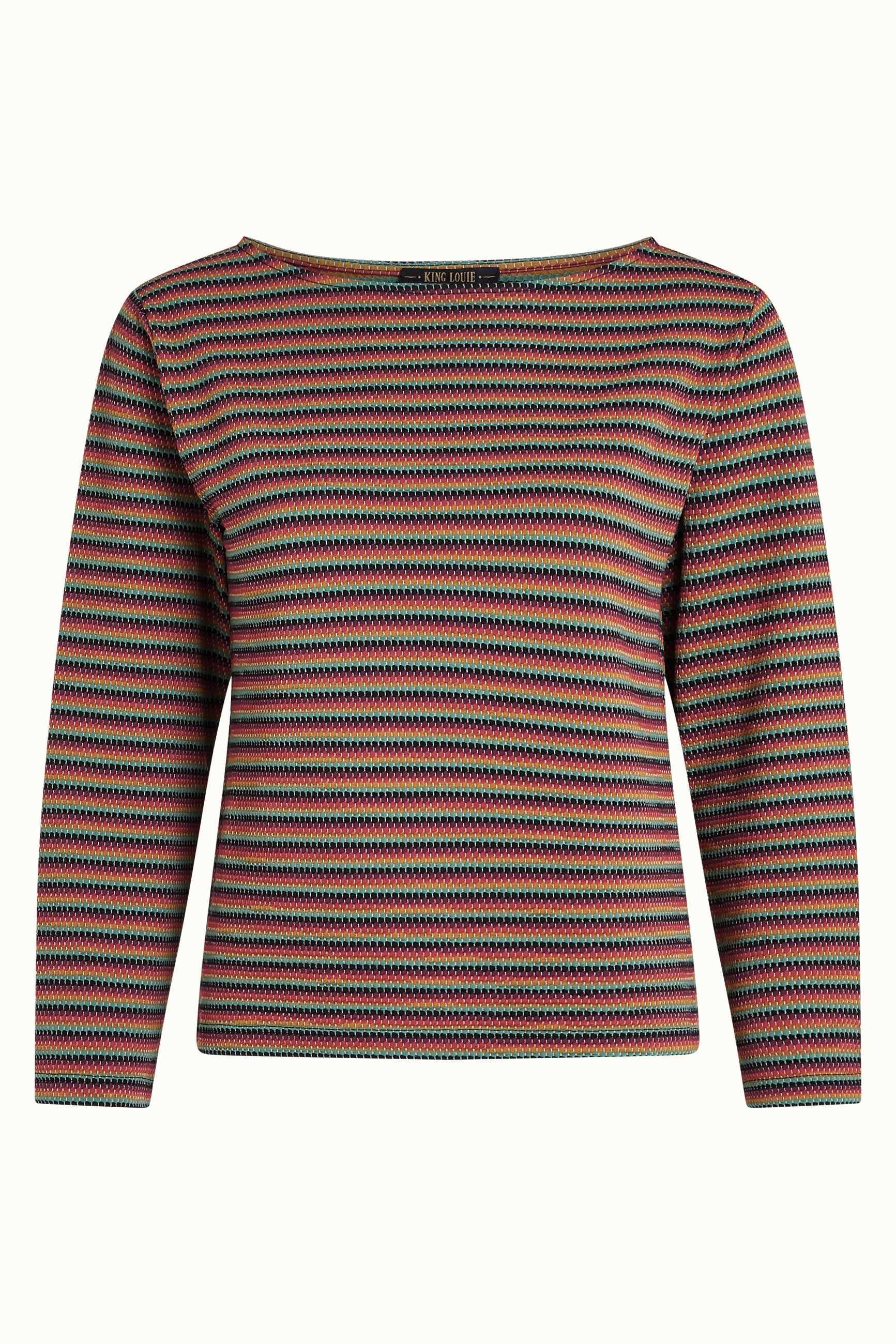 Boatneck Top Beebop - Multi Color