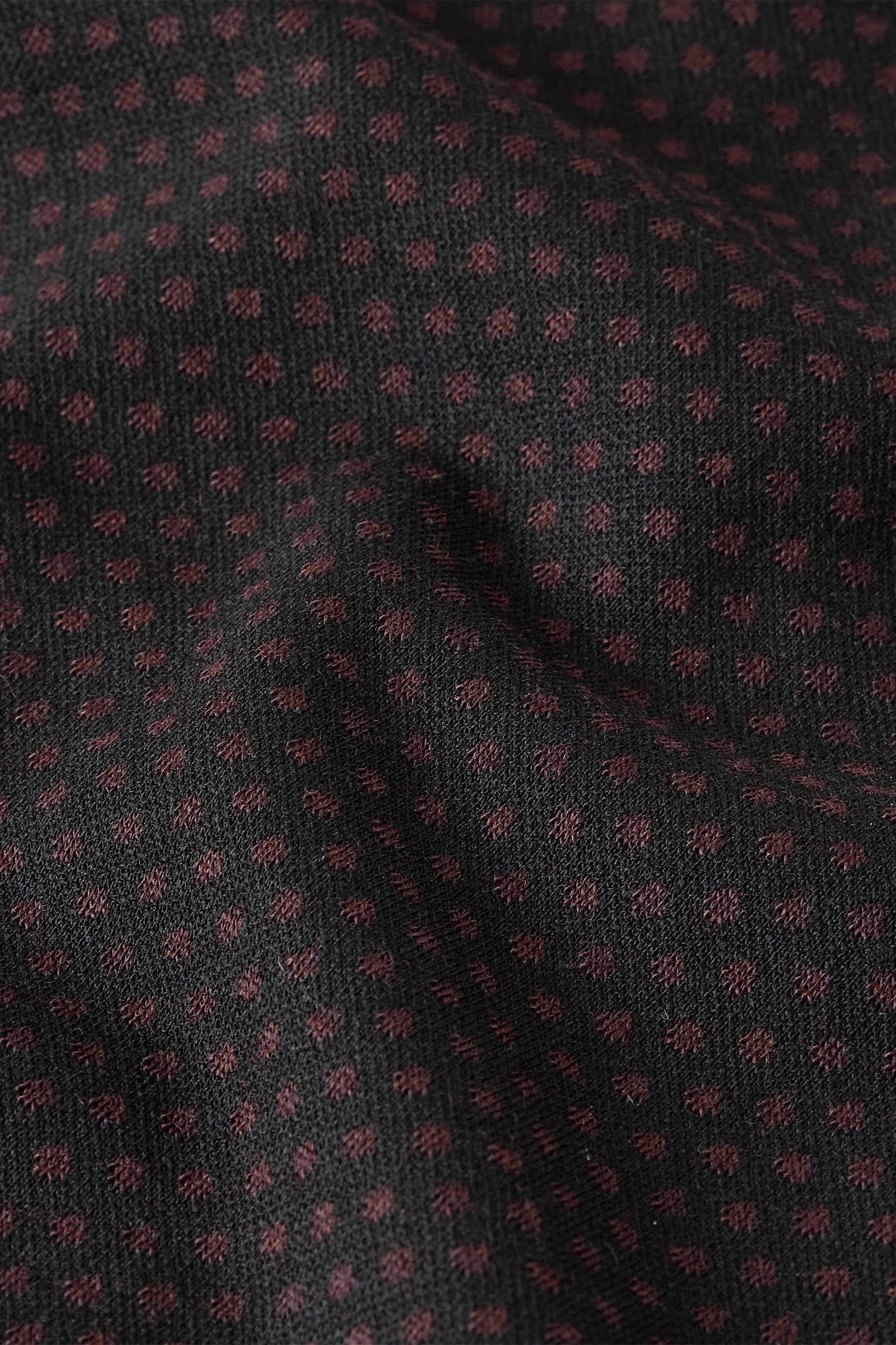 Border Palazzo Pants Mael Jacquard - Black