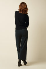 Federica Pants Reyna Check - Black