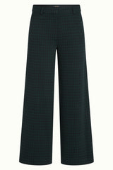 Federica Pants Reyna Check - Black
