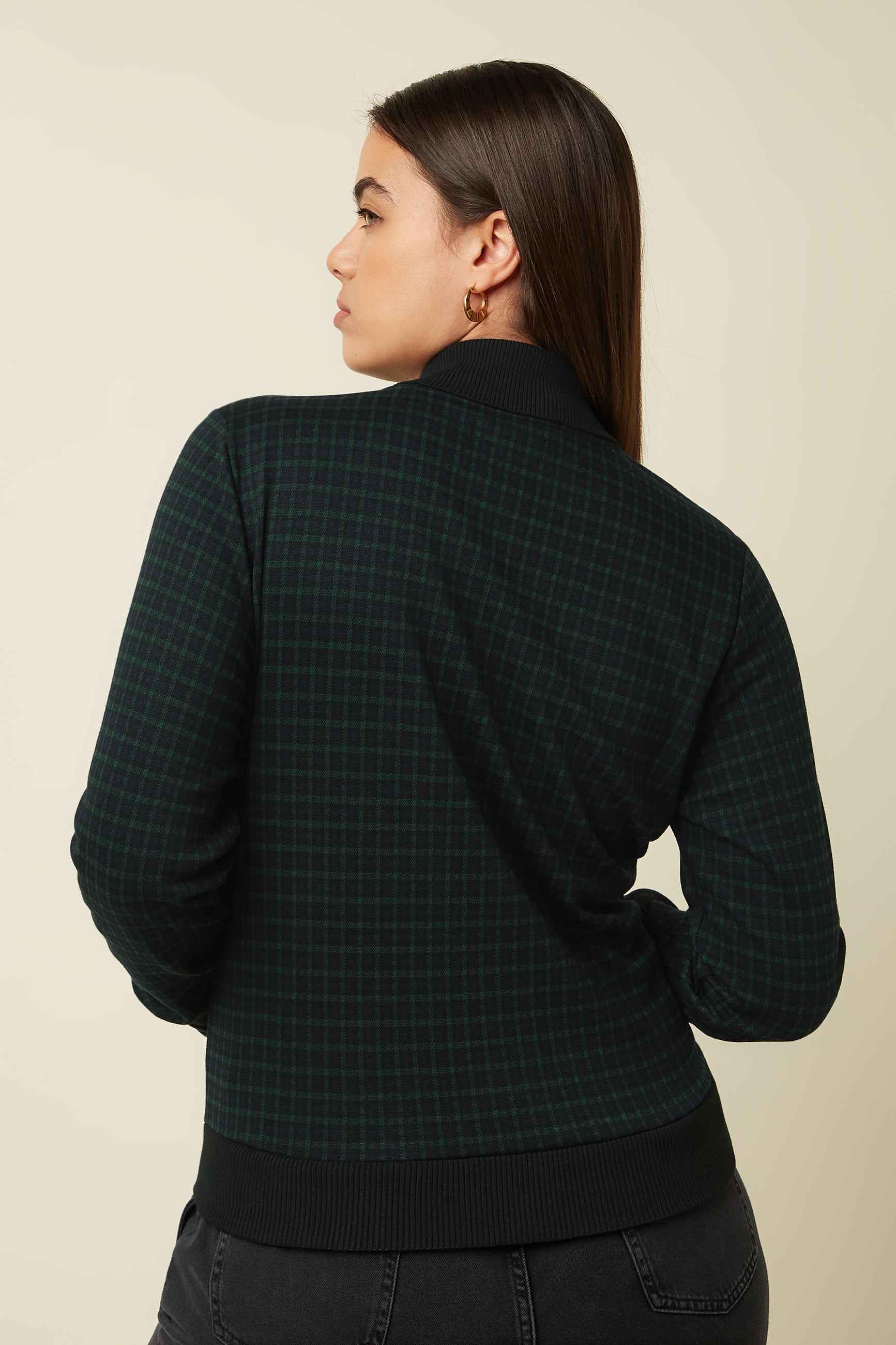 Cleo Jacket Reyna Check - Black