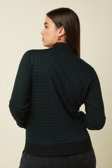 Cleo Jacket Reyna Check - Black