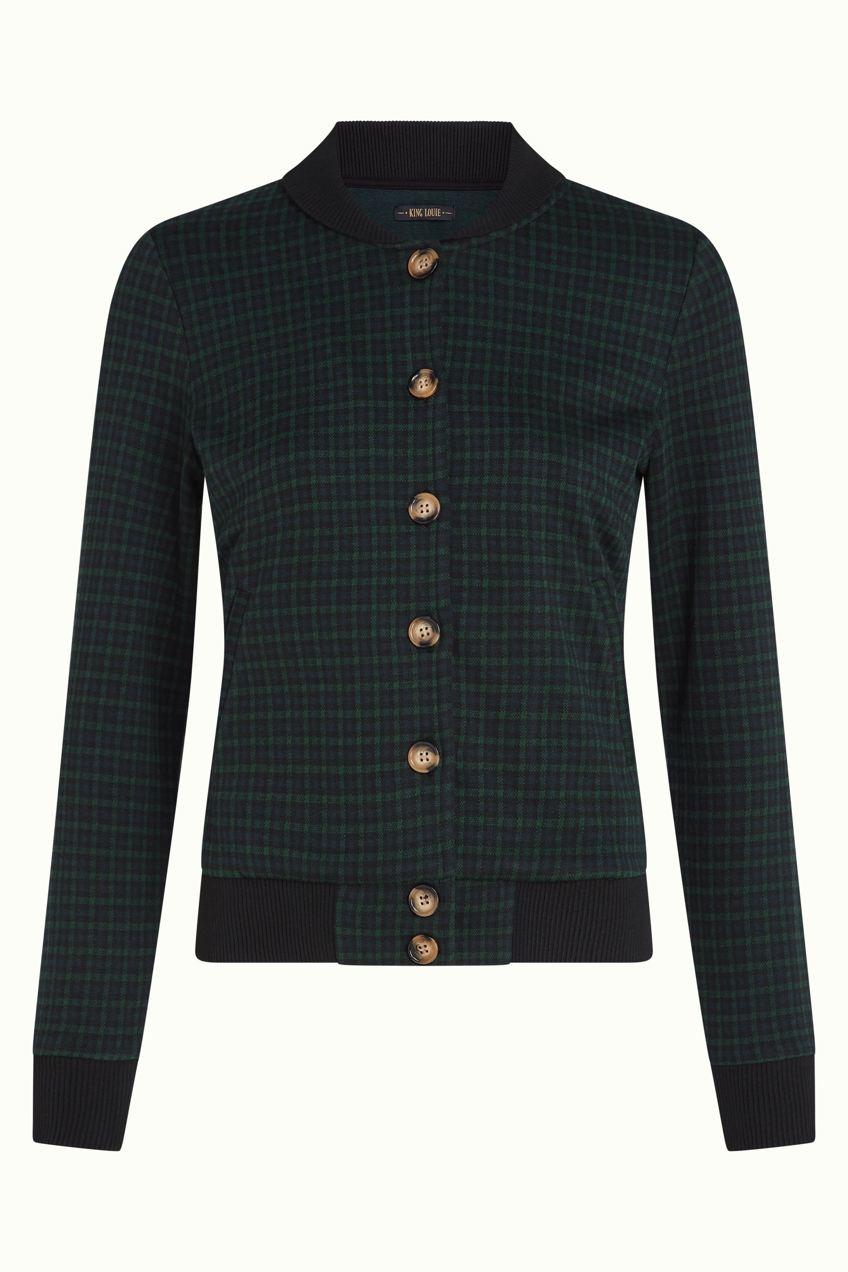 Cleo Jacket Reyna Check - Black