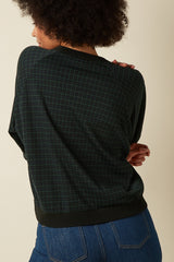 Bibi Sweater Reyna Check - Black