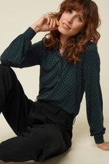 Carina Blouse Chelsea - Black