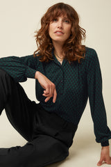 Carina Blouse Chelsea - Black