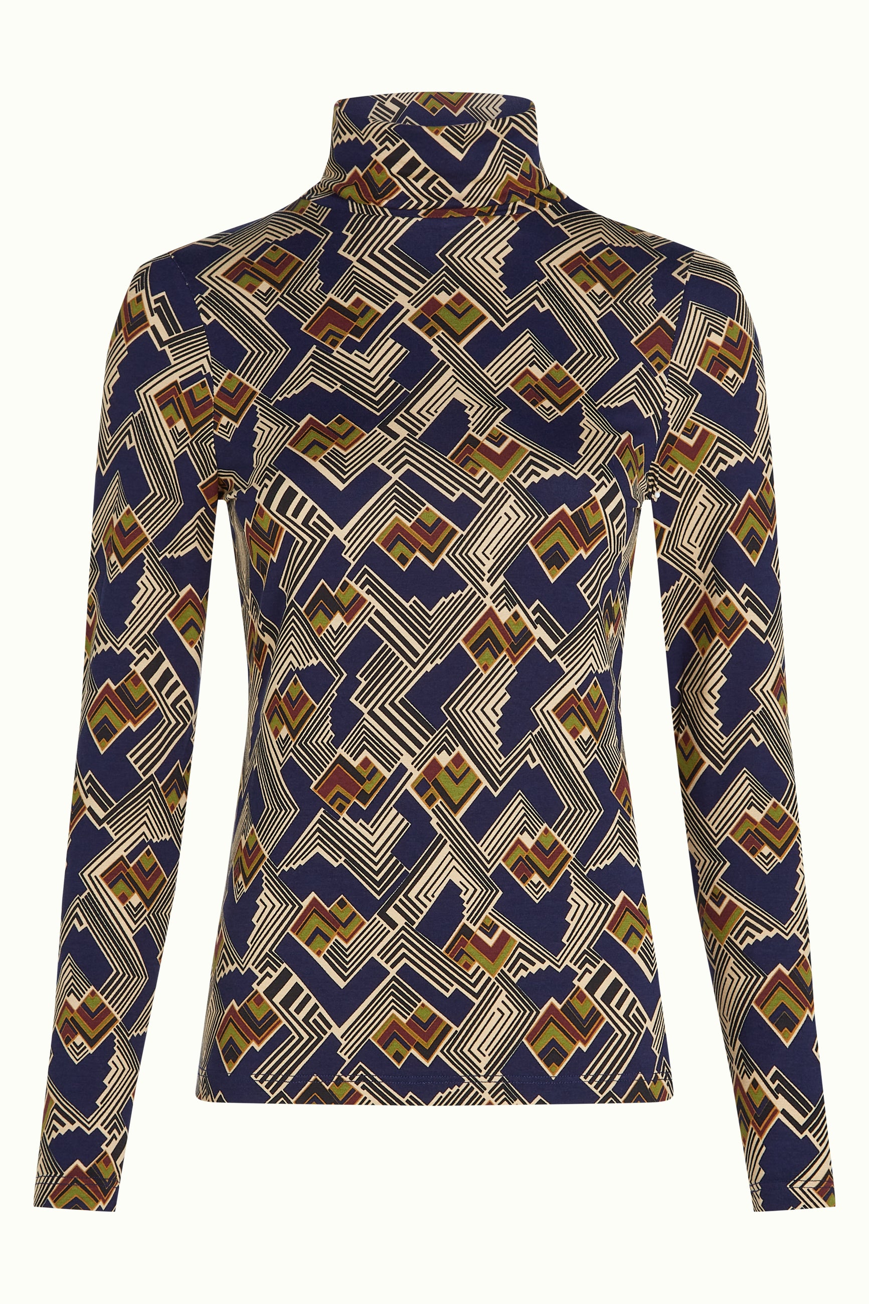 Rollneck Top Leia - Evening Blue
