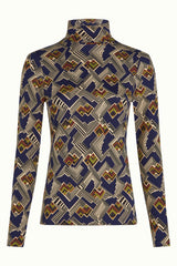 Rollneck Top Leia - Evening Blue