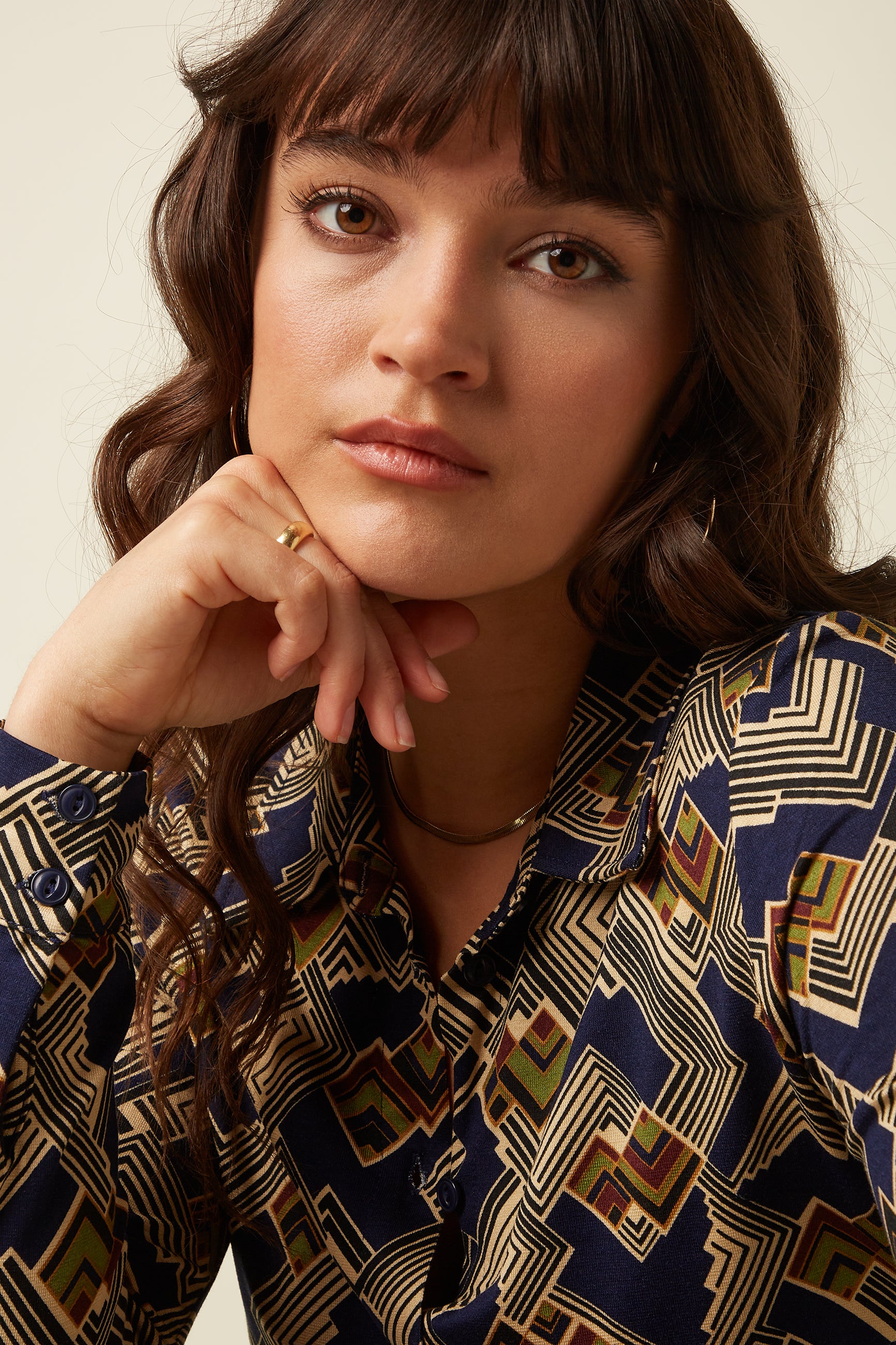 Blouse Leia - Evening Blue