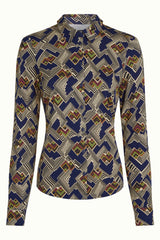 Blouse Leia - Evening Blue