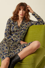 Lola Dress Leia - Evening Blue
