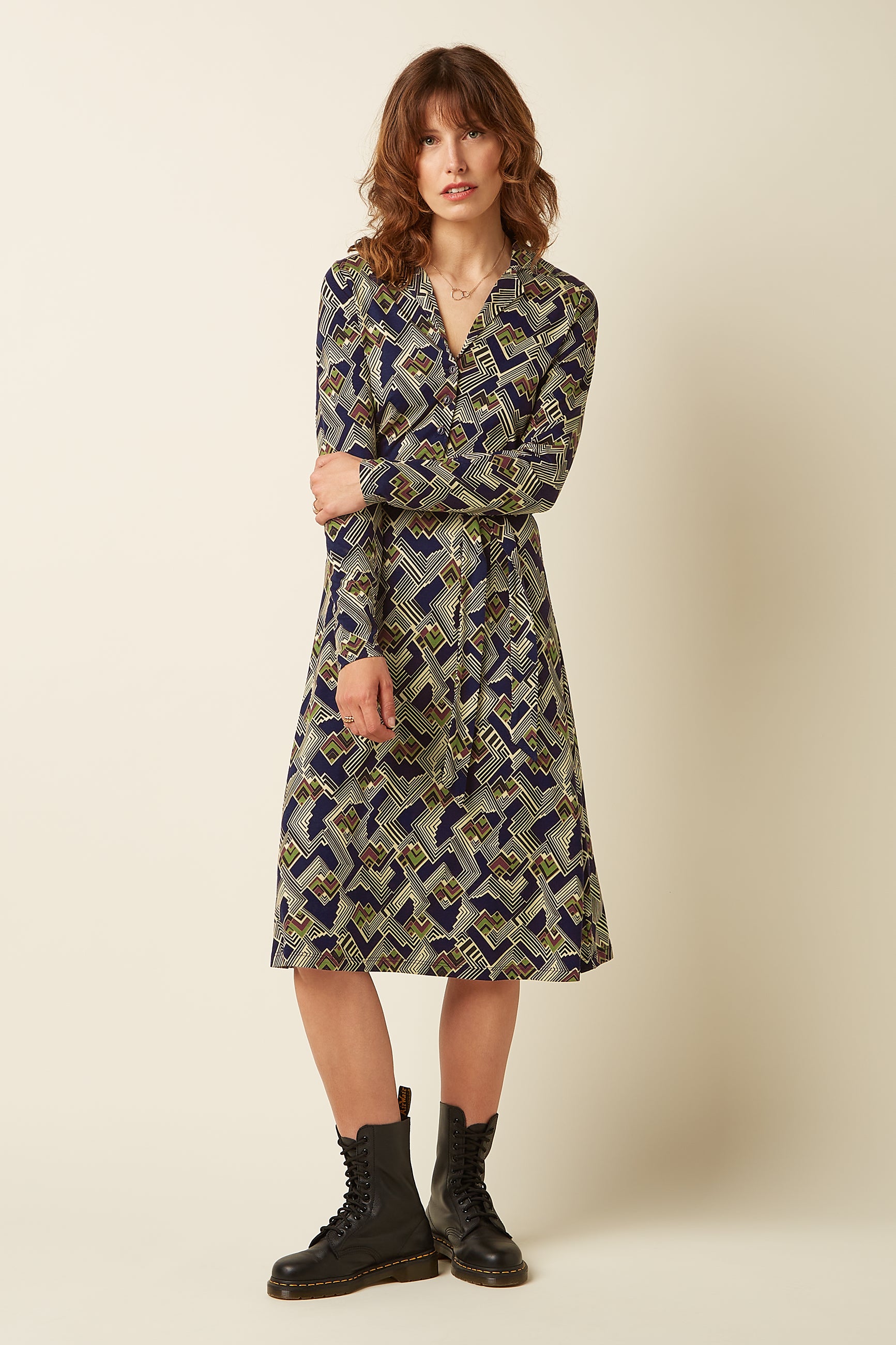 Lola Dress Leia - Evening Blue