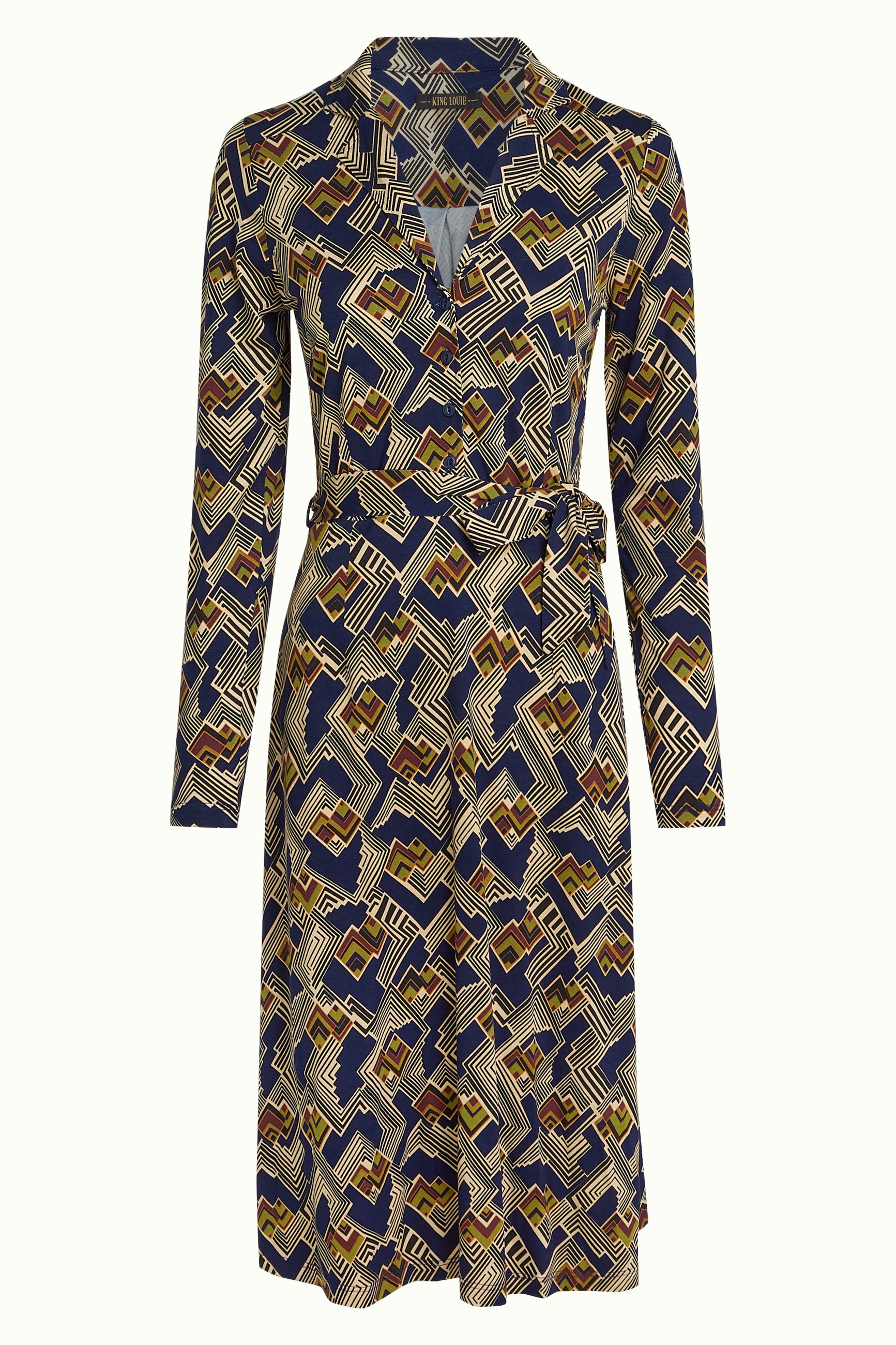 Lola Dress Leia - Evening Blue
