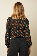 Maisie Blouse Lewis - Black