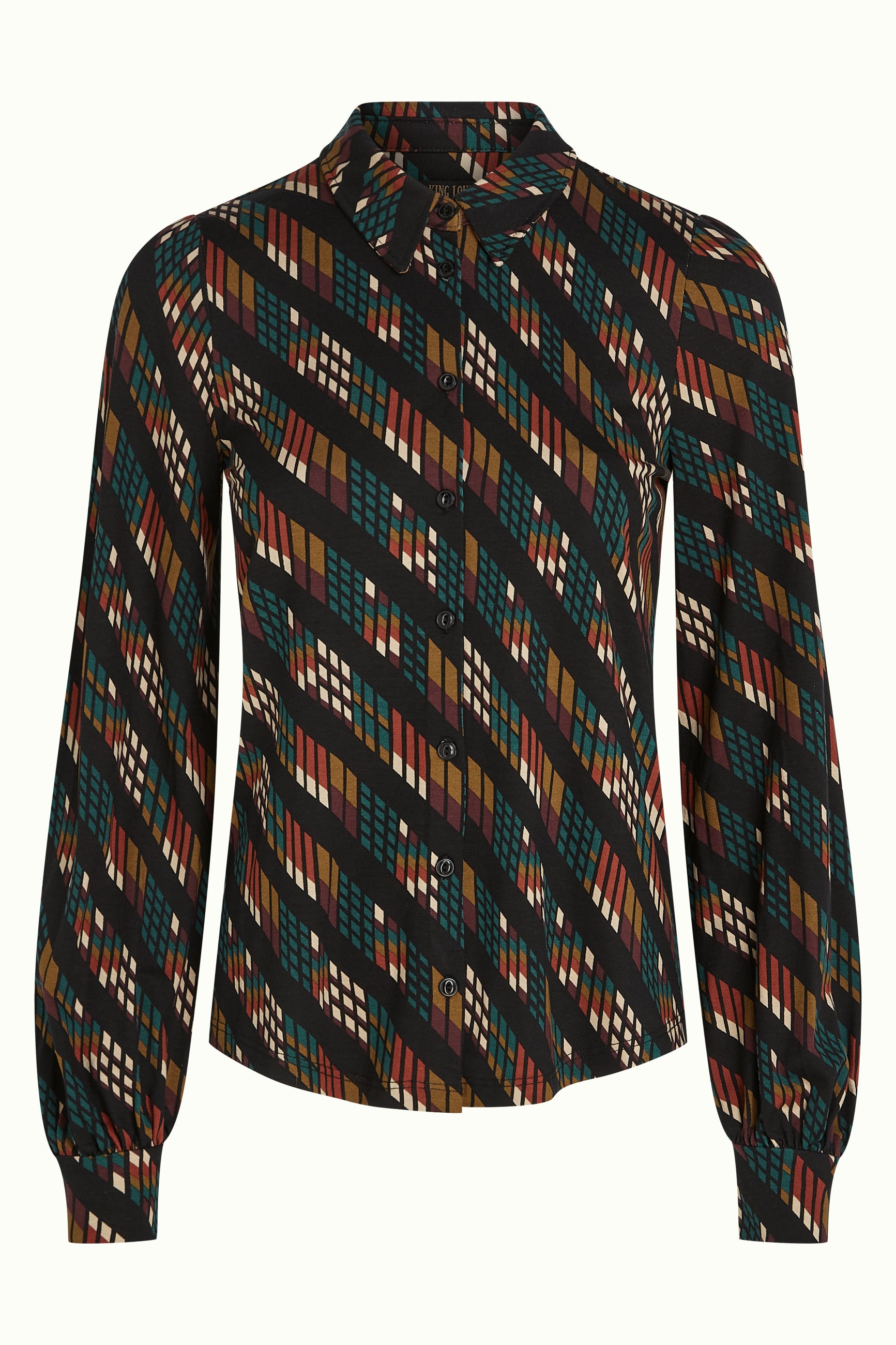 Maisie Blouse Lewis - Black