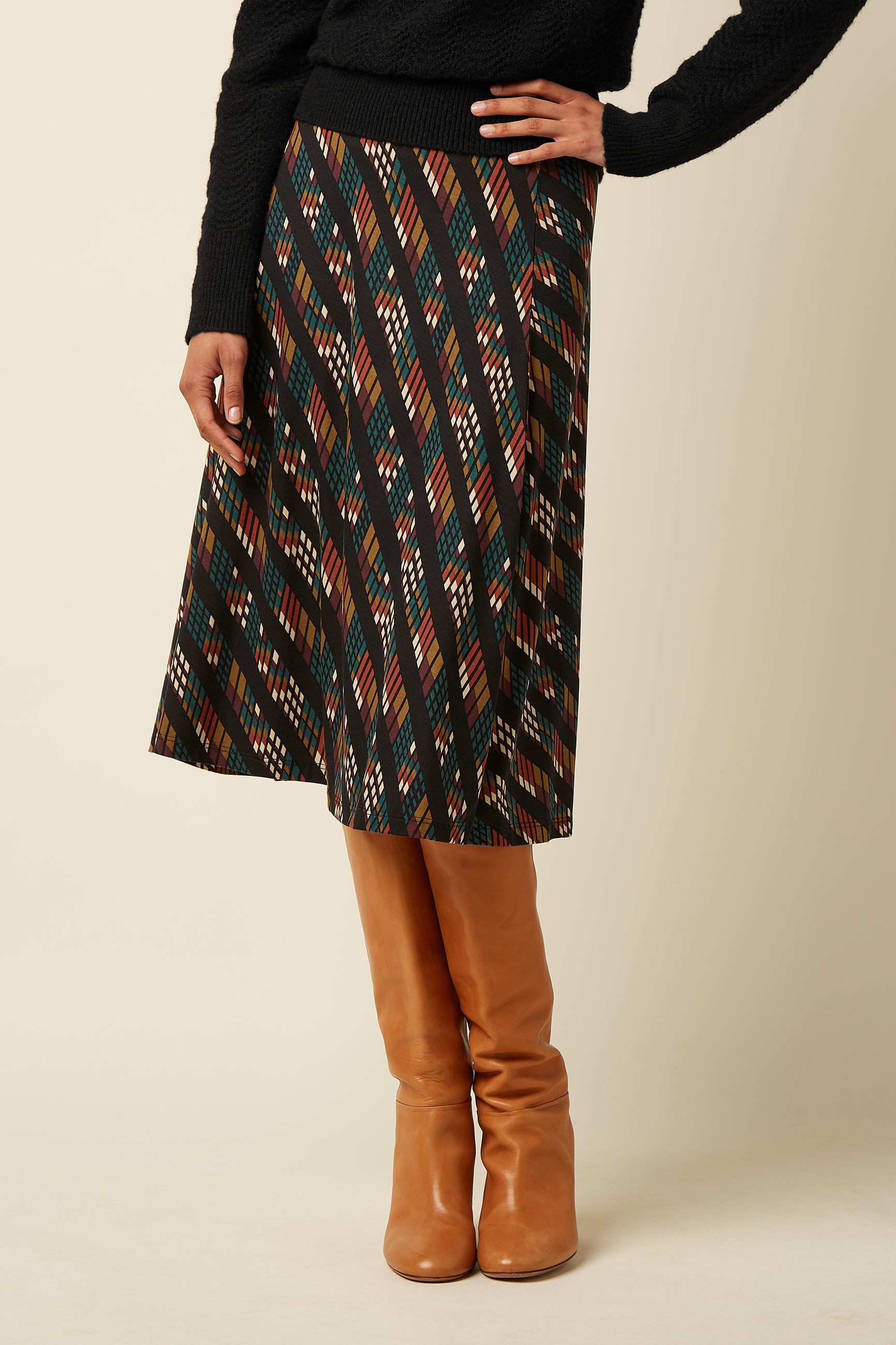 Juno Skirt Lewis - Black